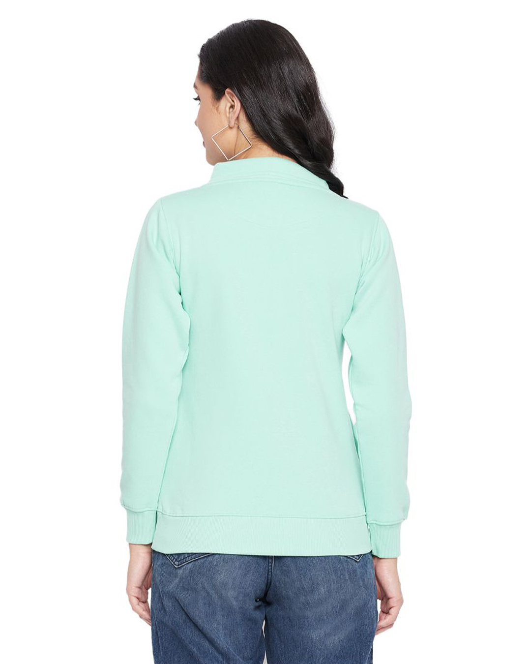 Shop Women's Full Sleeve Round Neck Sweatshirt-Back
