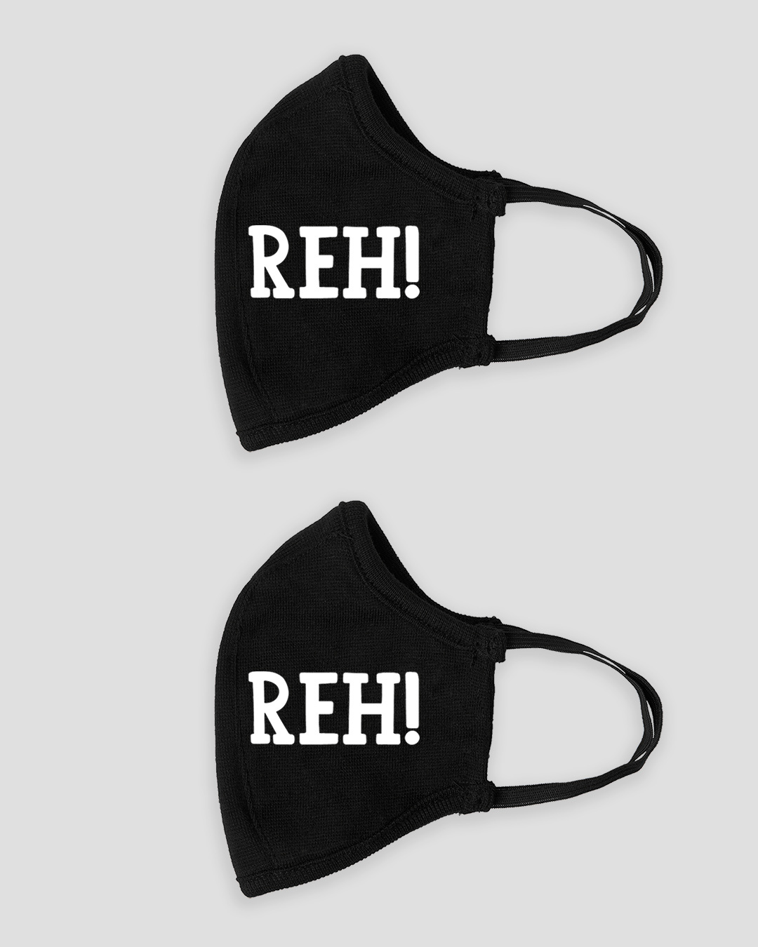 Shop Durr Reh Everyday Printed Fasion Mask 2.0 Combo-Back
