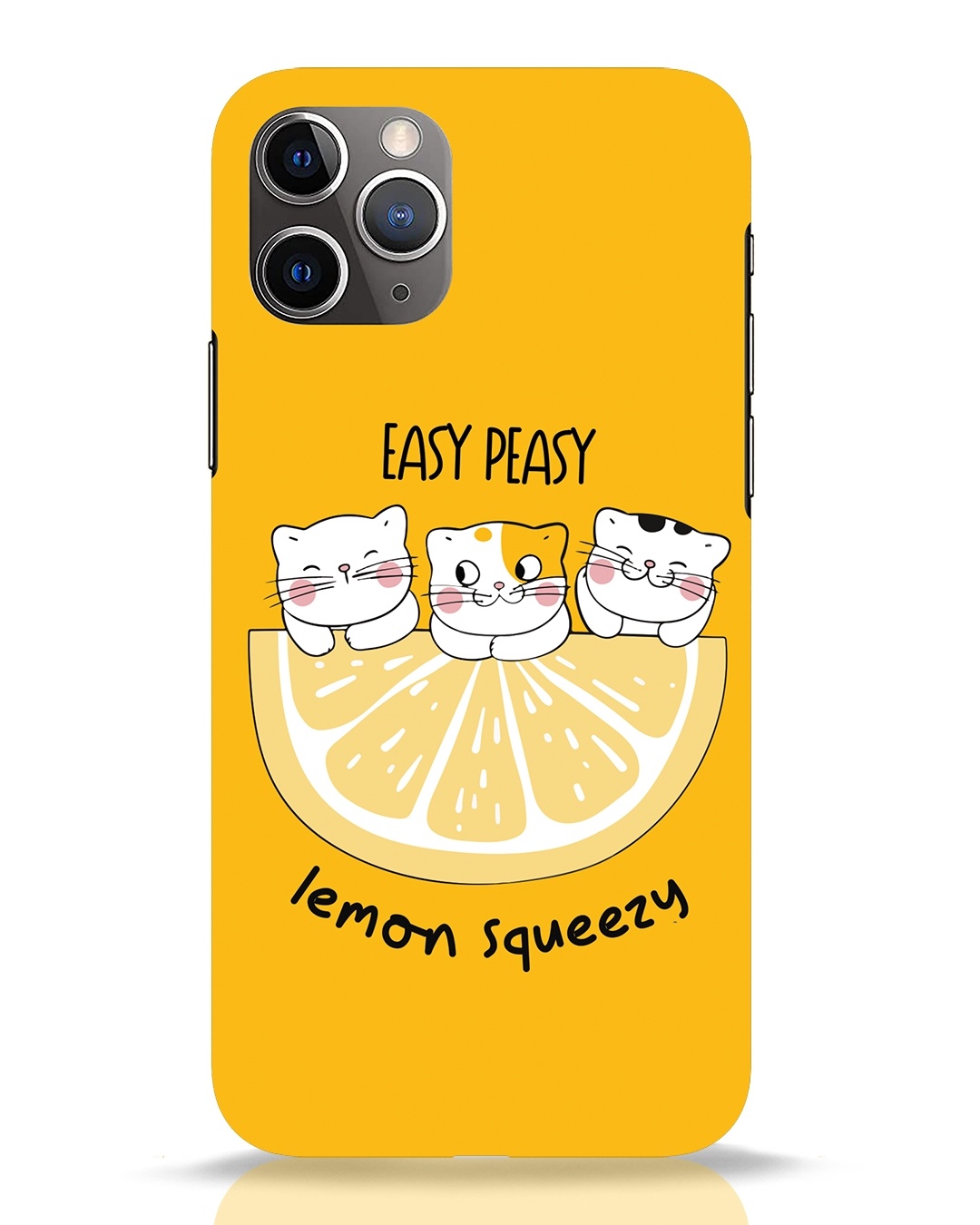 Buy Easy Peasy Designer Hard Cover for iPhone 11 Pro Online in India at