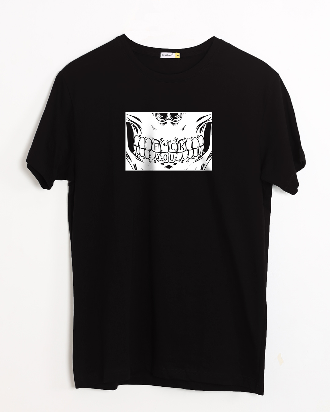 Buy Eff You Skull Half Sleeve T-Shirt Online at Bewakoof