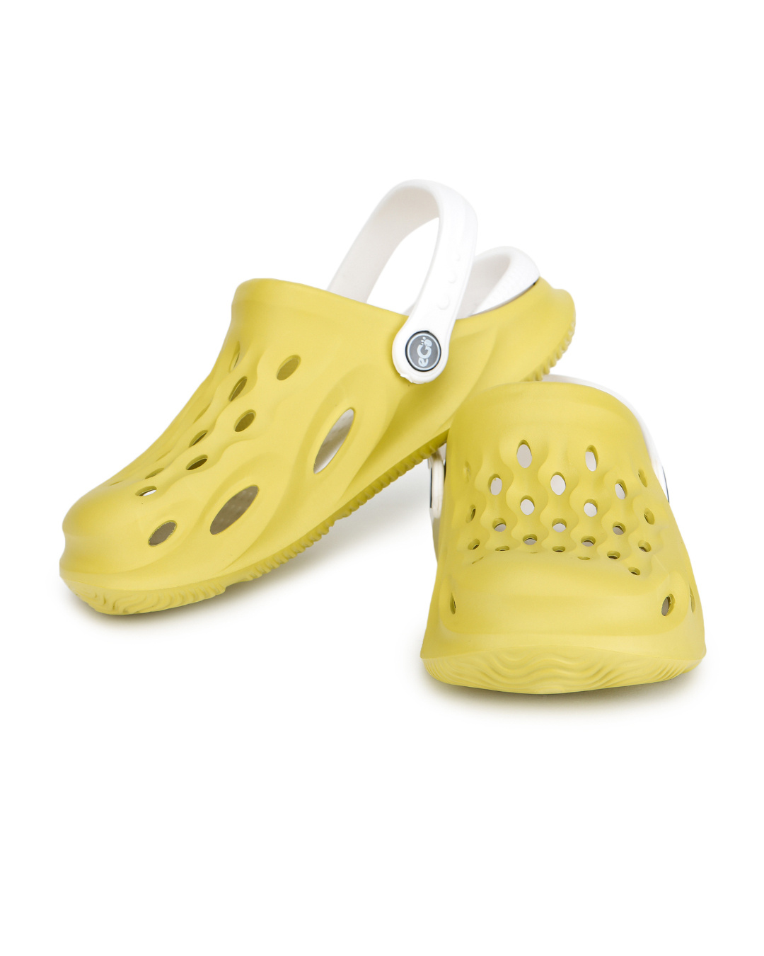Buy Ego Shoes Women Yellow Solid Synthetic Clogs Online in India at