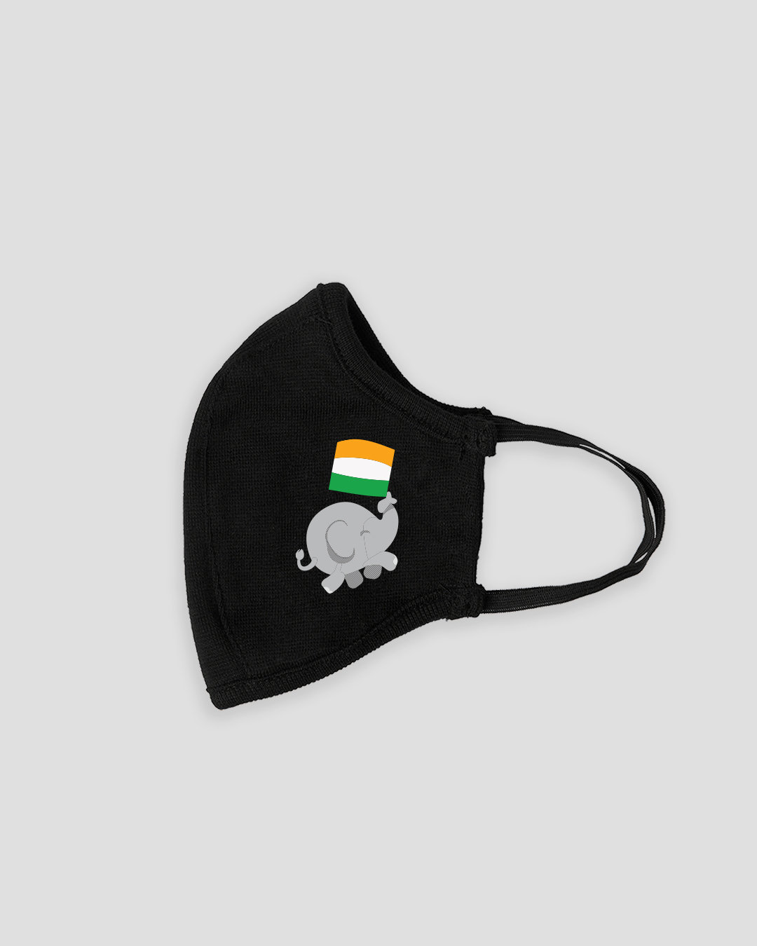 Shop Elephant Flag Everyday Protective Mask-Back