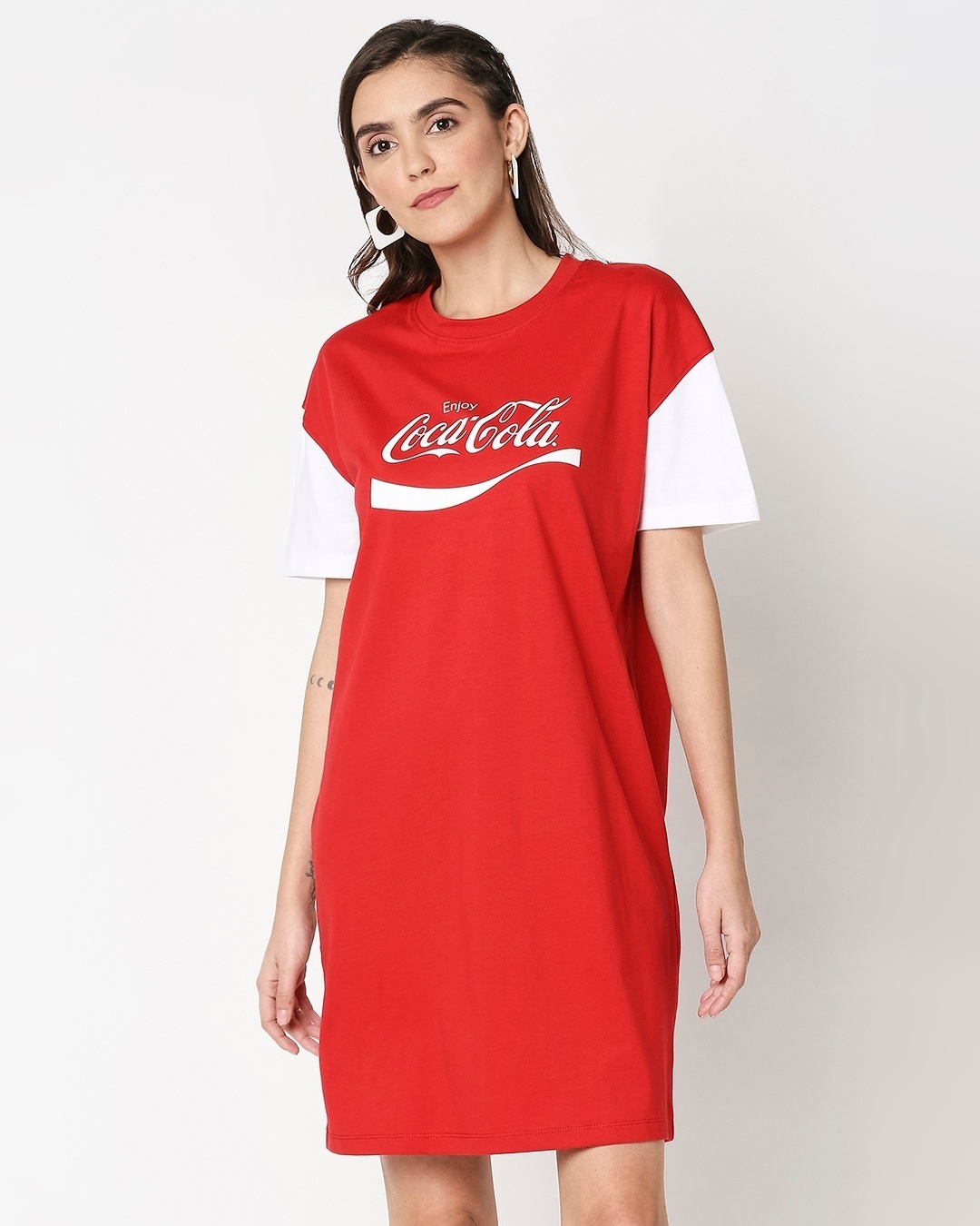 Shop Enjoy Coca-Cola Raglan Dress-Back