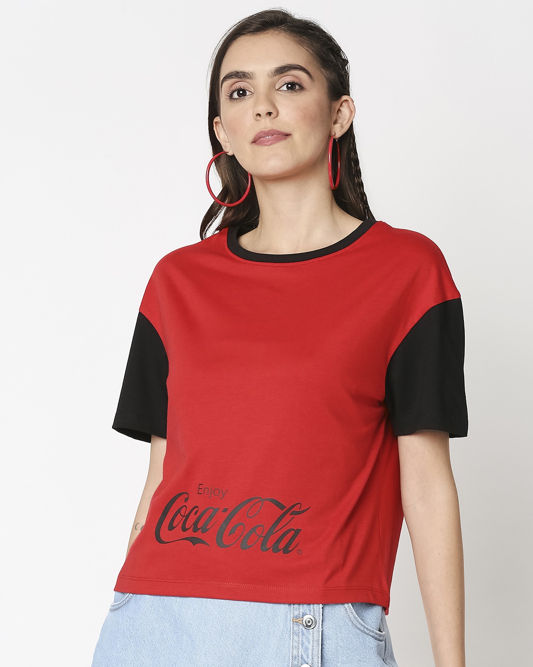 Shop Enjoy Coca-Cola Raglan Short Top-Back