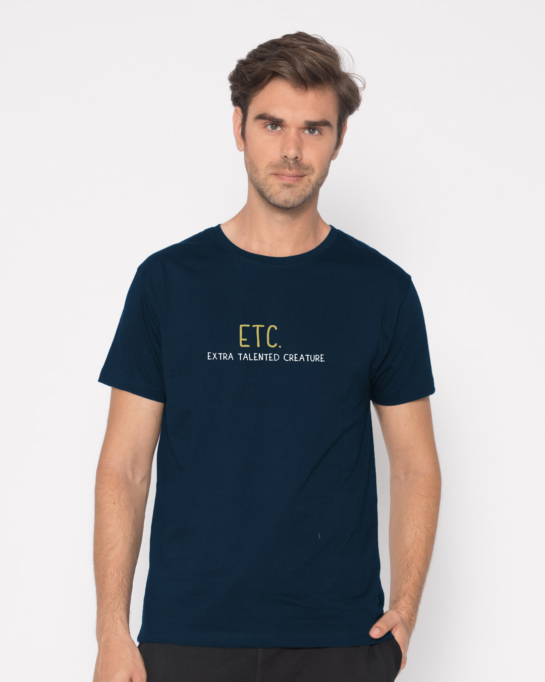 Shop Etc Half Sleeve T-Shirt-Back