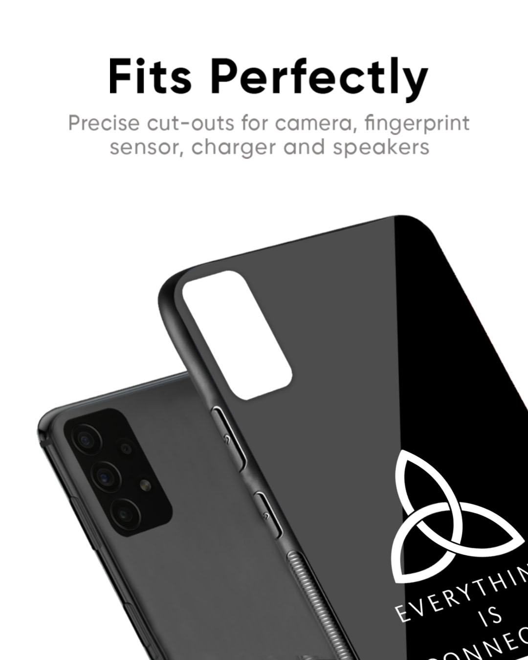 Shop Everything Is Connected Premium Glass Case for Apple iPhone 14 ProMax(Shock Proof,Scratch Resistant)-Back