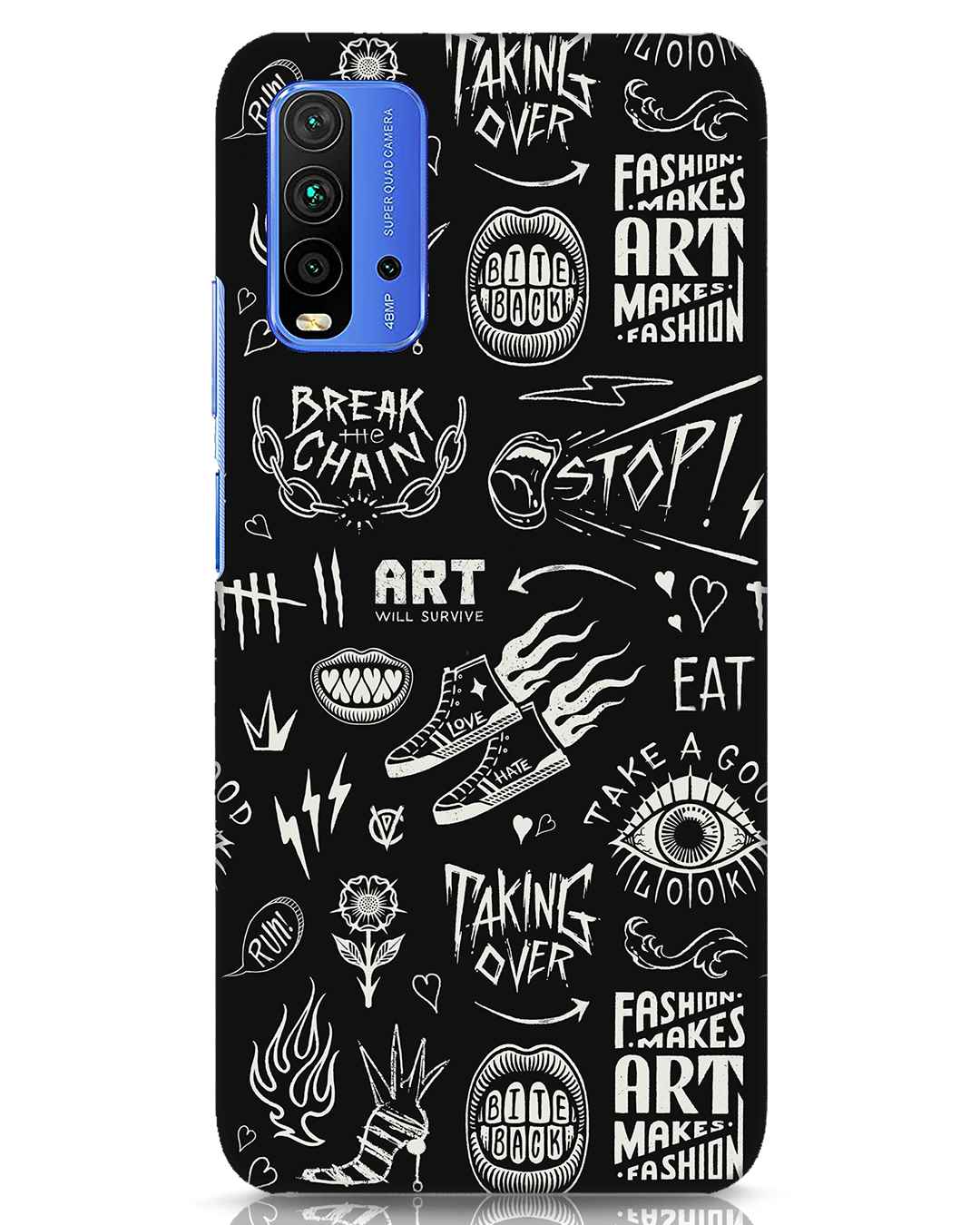 Buy Fashion Makes Art Xiaomi Redmi 9 Power Mobile Cover Online in India