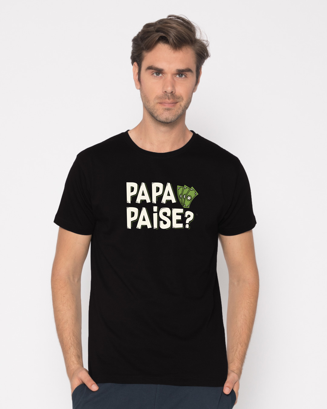 Shop Fathers Day Half Sleeve T-Shirt-Back