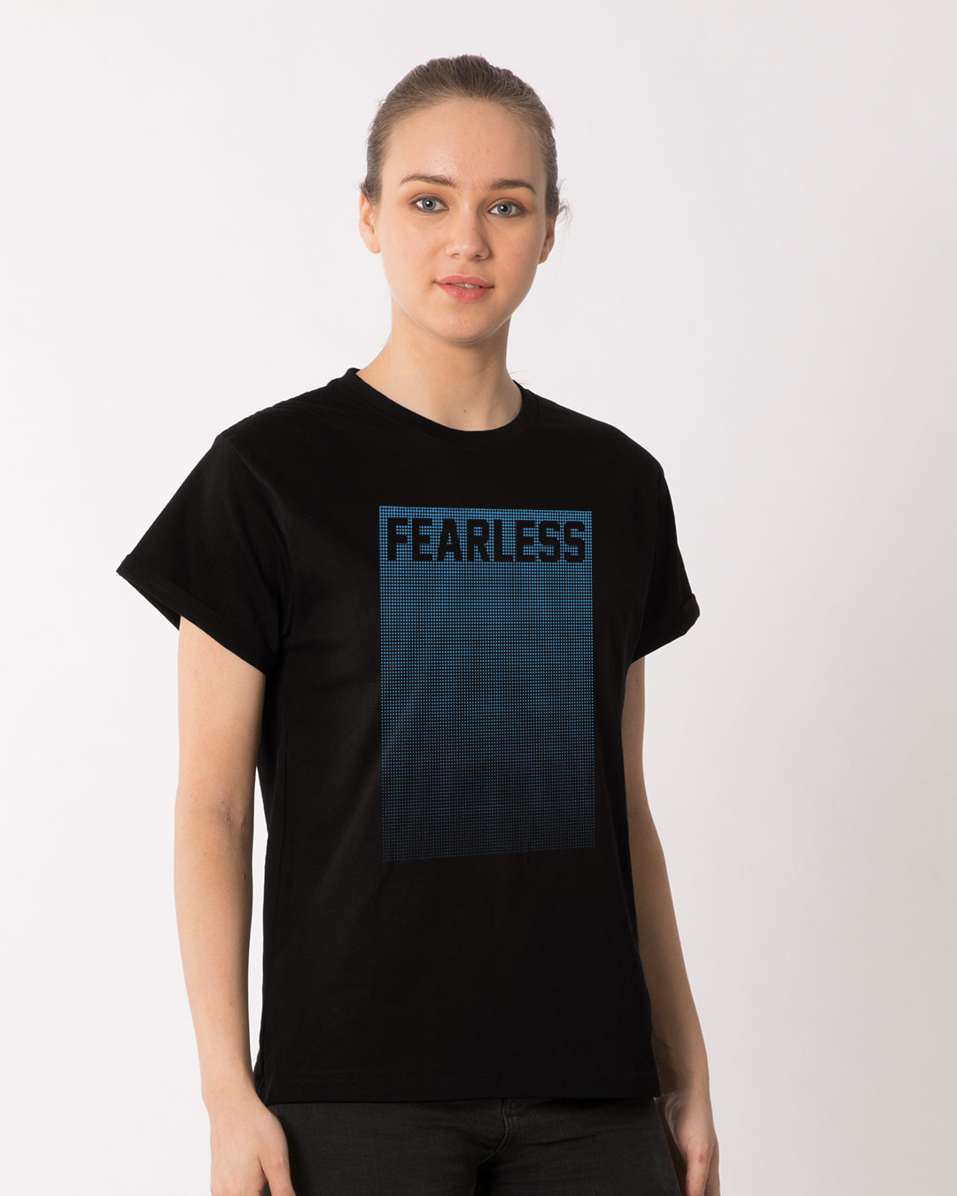 Shop Fearless Boyfriend T-Shirt-Back