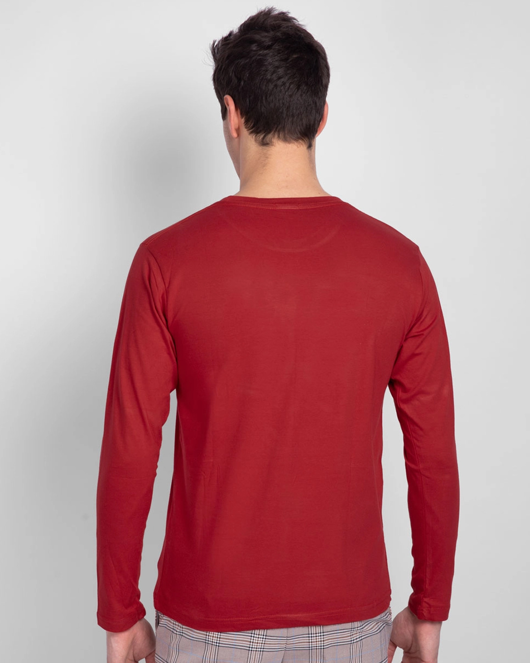 Shop Feel Most Alive Men's Full Sleeve T-shirt-Back