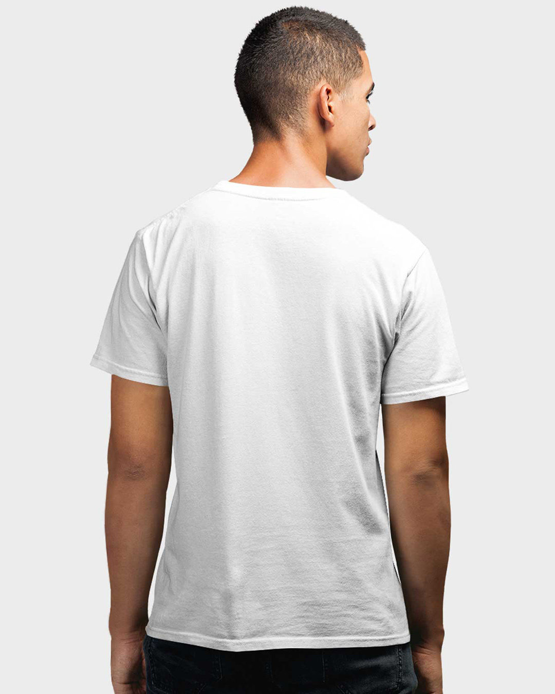 Shop Men's Legalize White T-shirt-Back