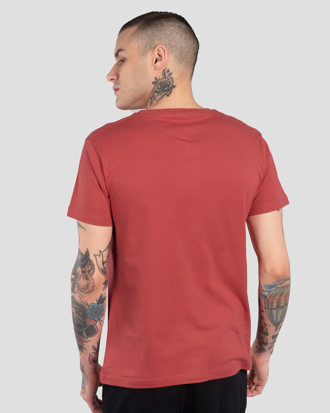 Shop Finsher Half Sleeve T-Shirt-Back