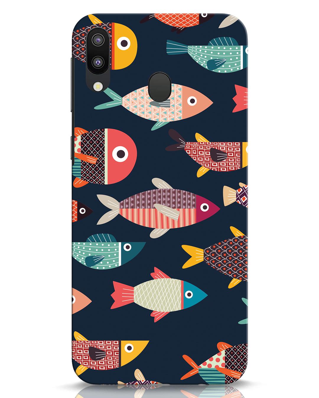 Buy Fishies Samsung Galaxy M20 Mobile Cover for Unisex Online at Bewakoof