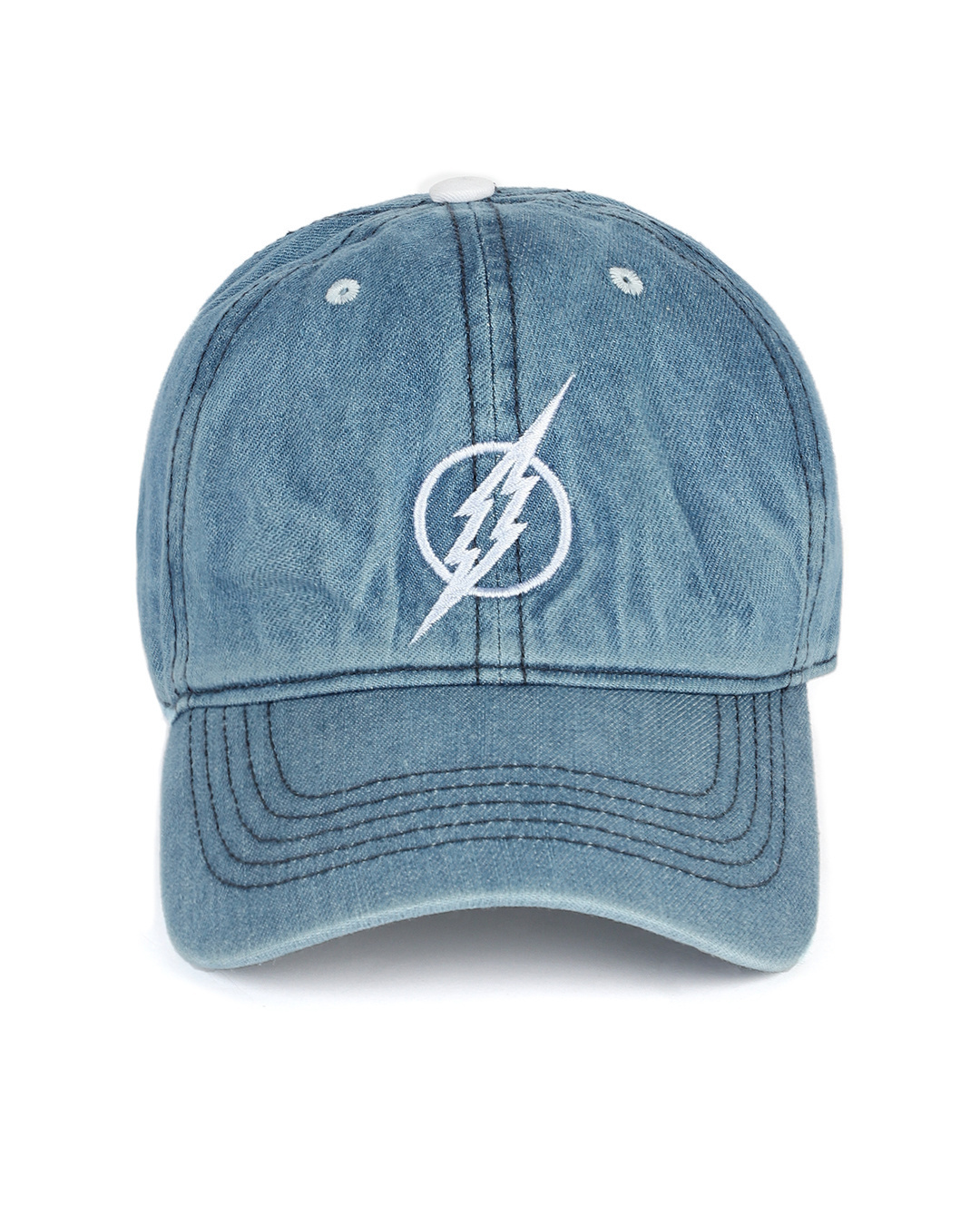 Shop Unisex Blue Flash Baseball Cap-Back