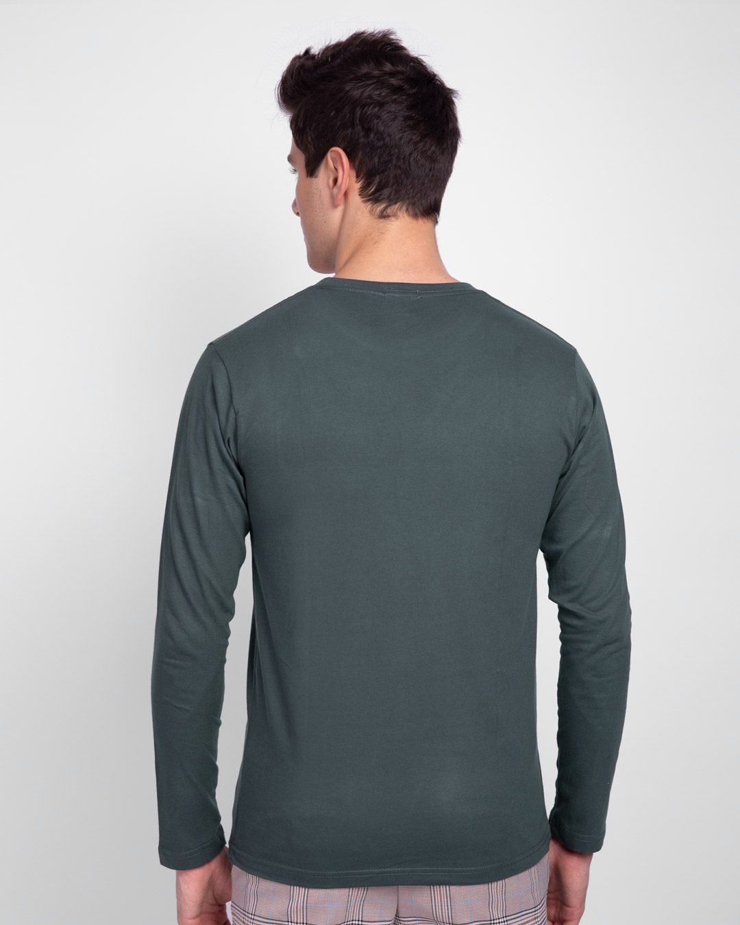 Shop Flash Thunder full Sleeve T-Shirt  (FL) Nimbus Grey-Back