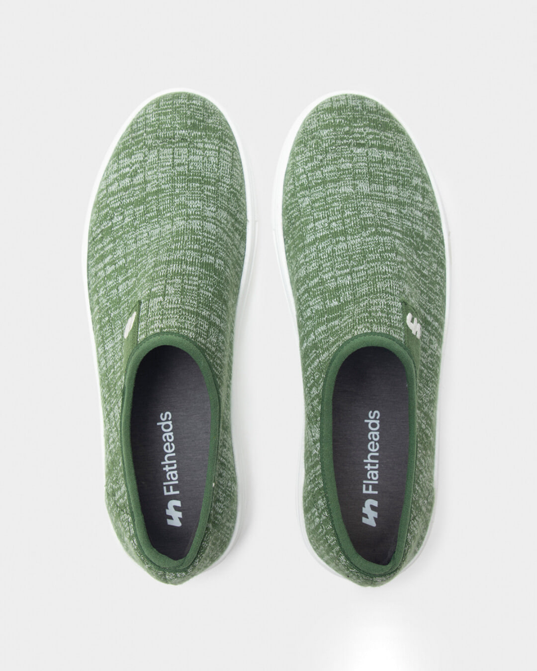 New Troos - Bamboo Loafers - Green Melange By Flatheads | Casual Shoes for  Men - Flatheads UAE