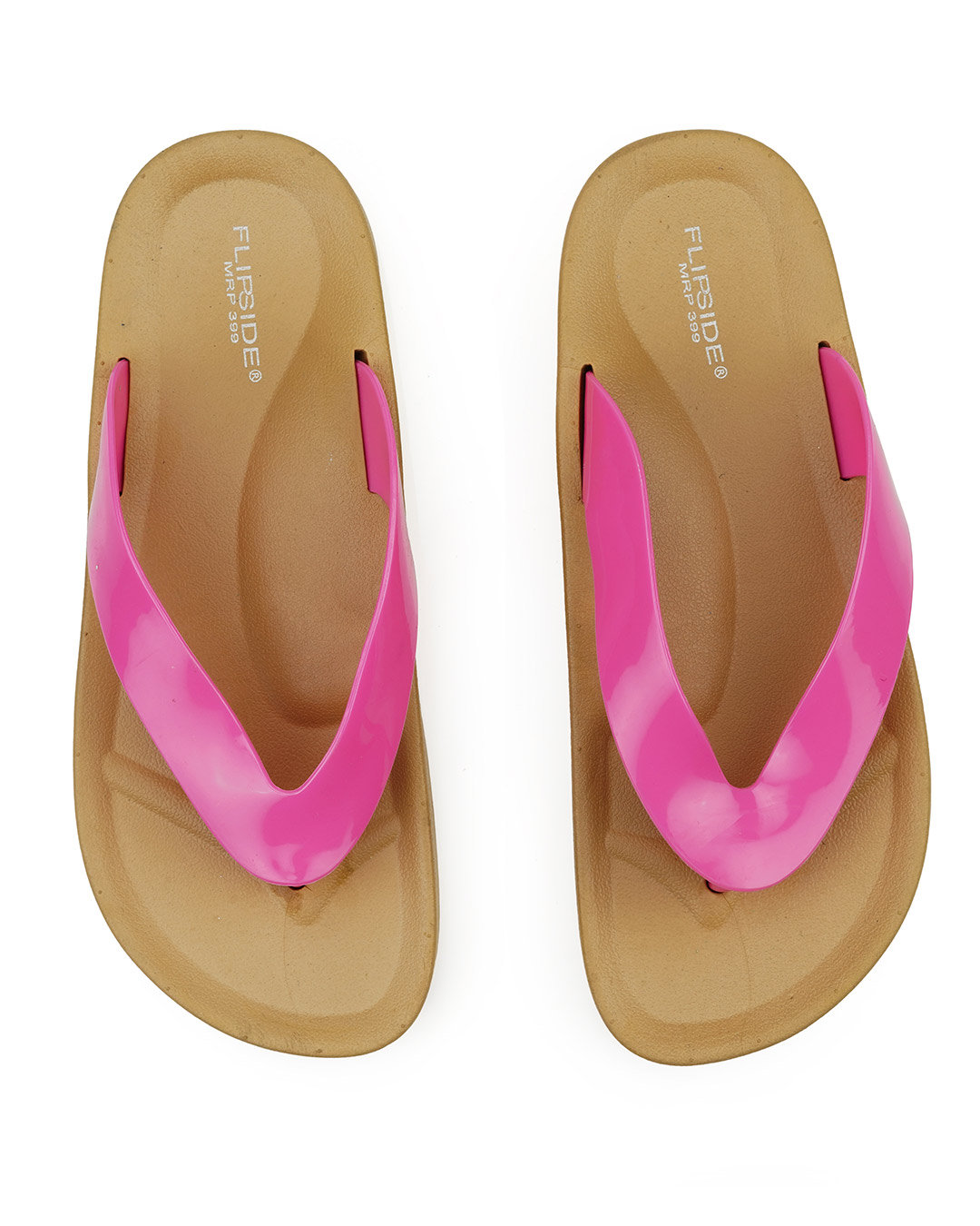 Shop Women's Pink Jessica Flip Flops-Back