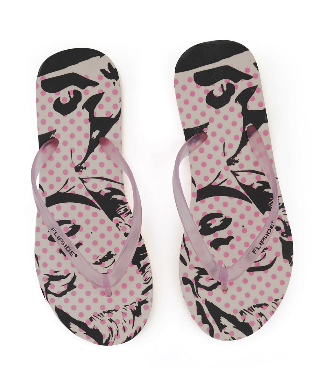 Shop Women's Pink Marilyn Flip Flops-Back