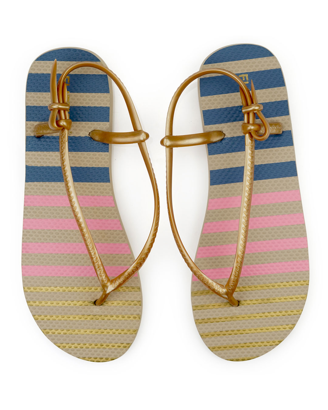 Shop Women's Gold Princess Sandals-Back