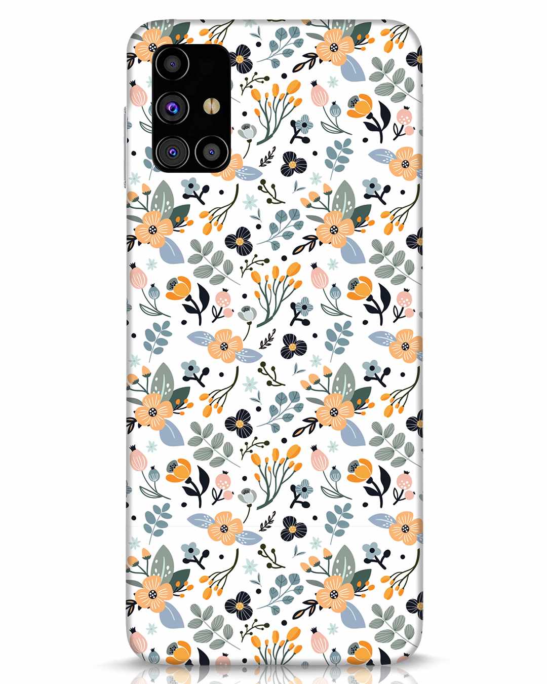 Buy Floral Pattern Samsung Galaxy M31s Mobile Cover Online in India at ...