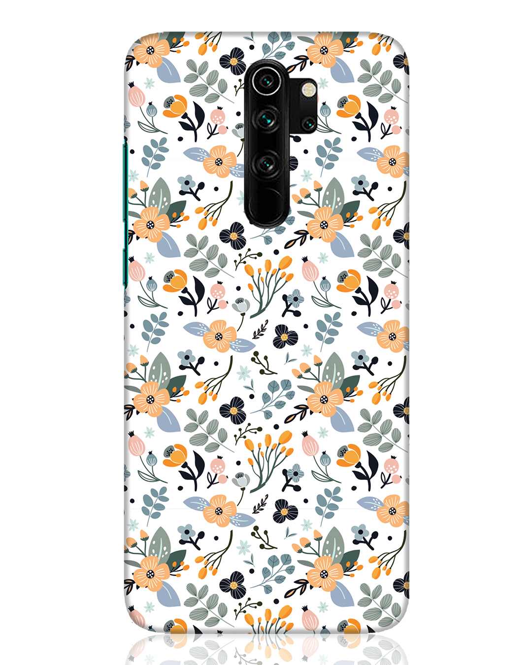 Buy Floral Pattern Xiaomi Redmi Note 8 Pro Mobile Cover Online in India ...