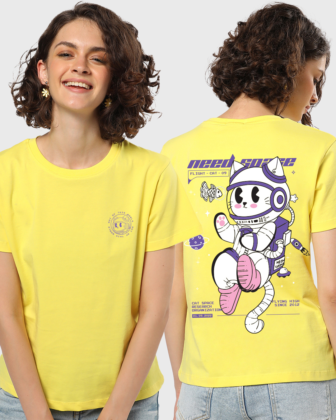 flying cat shirt