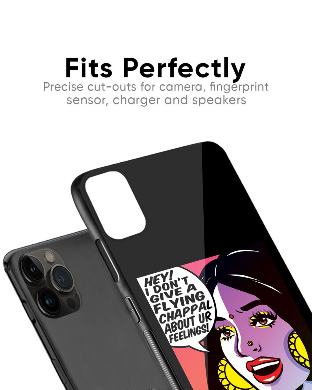 Shop Flying Feelings Premium Glass Case for Apple iPhone 11 (Shock Proof, Scratch Resistant)-Back