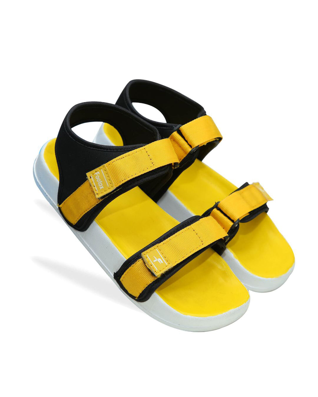 Buy Footox Yellow Comfort Sandals For Men Online in India at Bewakoof