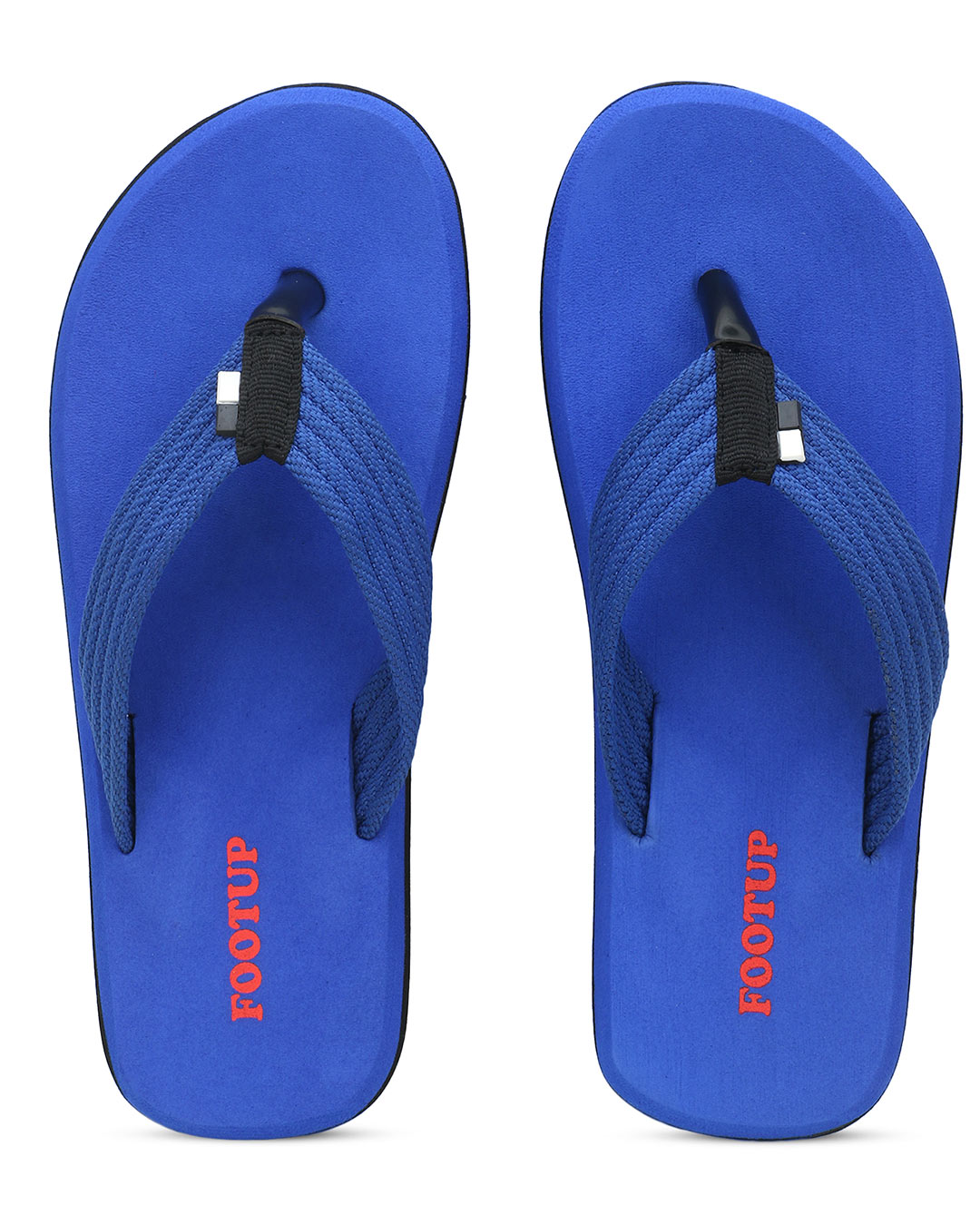 Buy Footup Men's Light Comfortable And Stylish Colorfull Fabrication Slippers  Online in India at Bewakoof