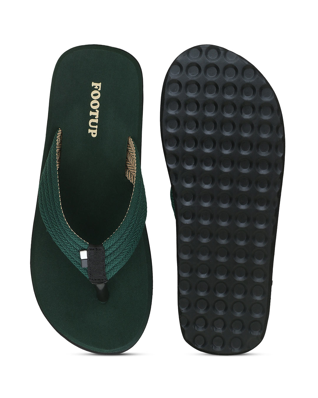 Shop Men's Light Comfortable And Stylish Colorfull Fabrication Slippers-Back
