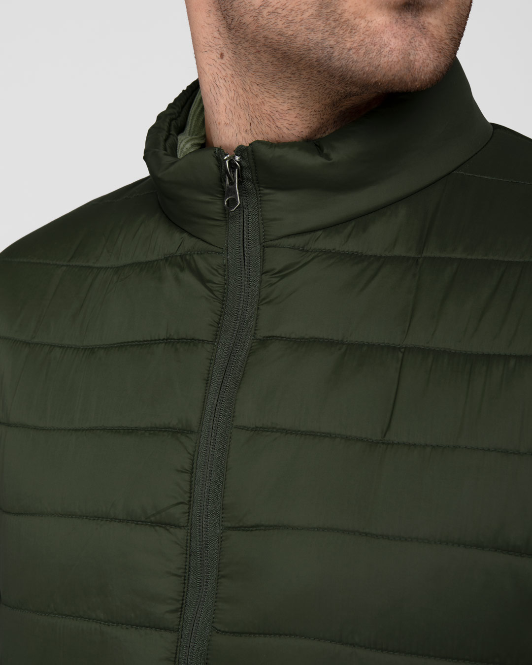 U06 - Men's Jacket in Genuine Green Leather - Jacket - LeatherTrend.it