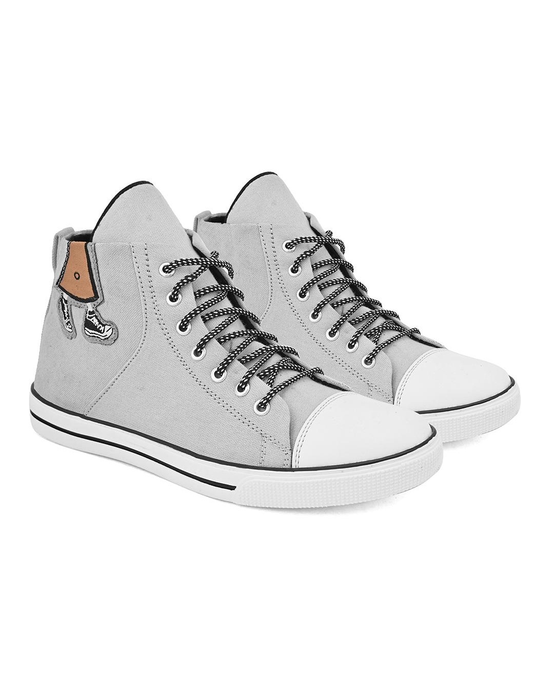 Buy Four Star Men's Grey Casual Shoes Online in India at Bewakoof