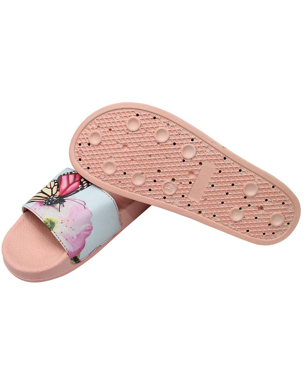 Shop Women's Butterfly Print Slippers-Back