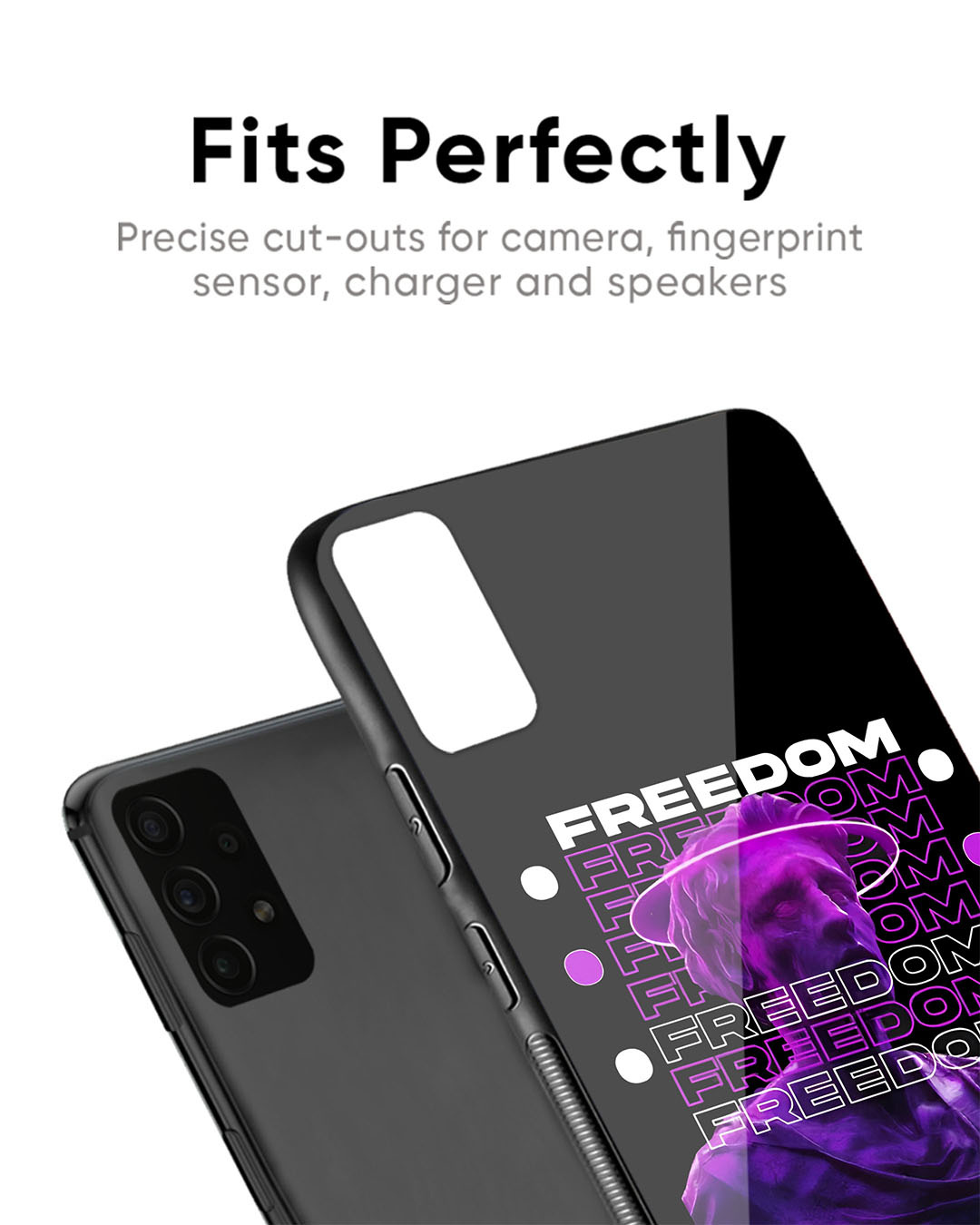 Shop Freedom Life Premium Glass Case for Apple iPhone 11 (Shock Proof, Scratch Resistant)-Back