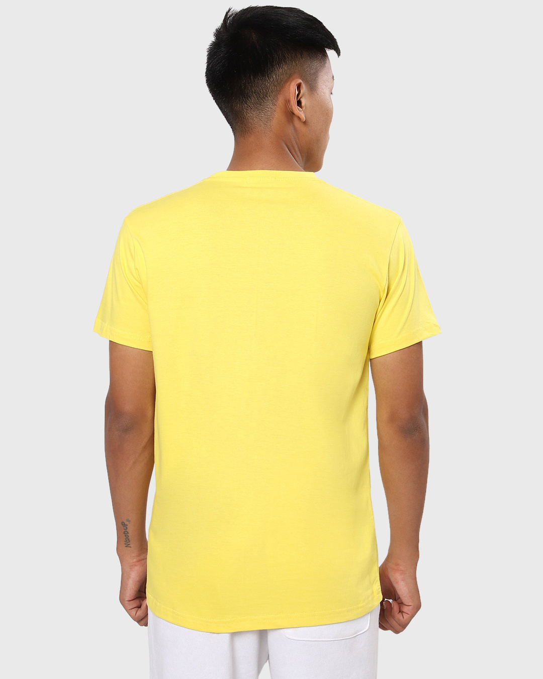 Shop Men's Yellow Friday Garfield Graphic Printed T-shirt-Back