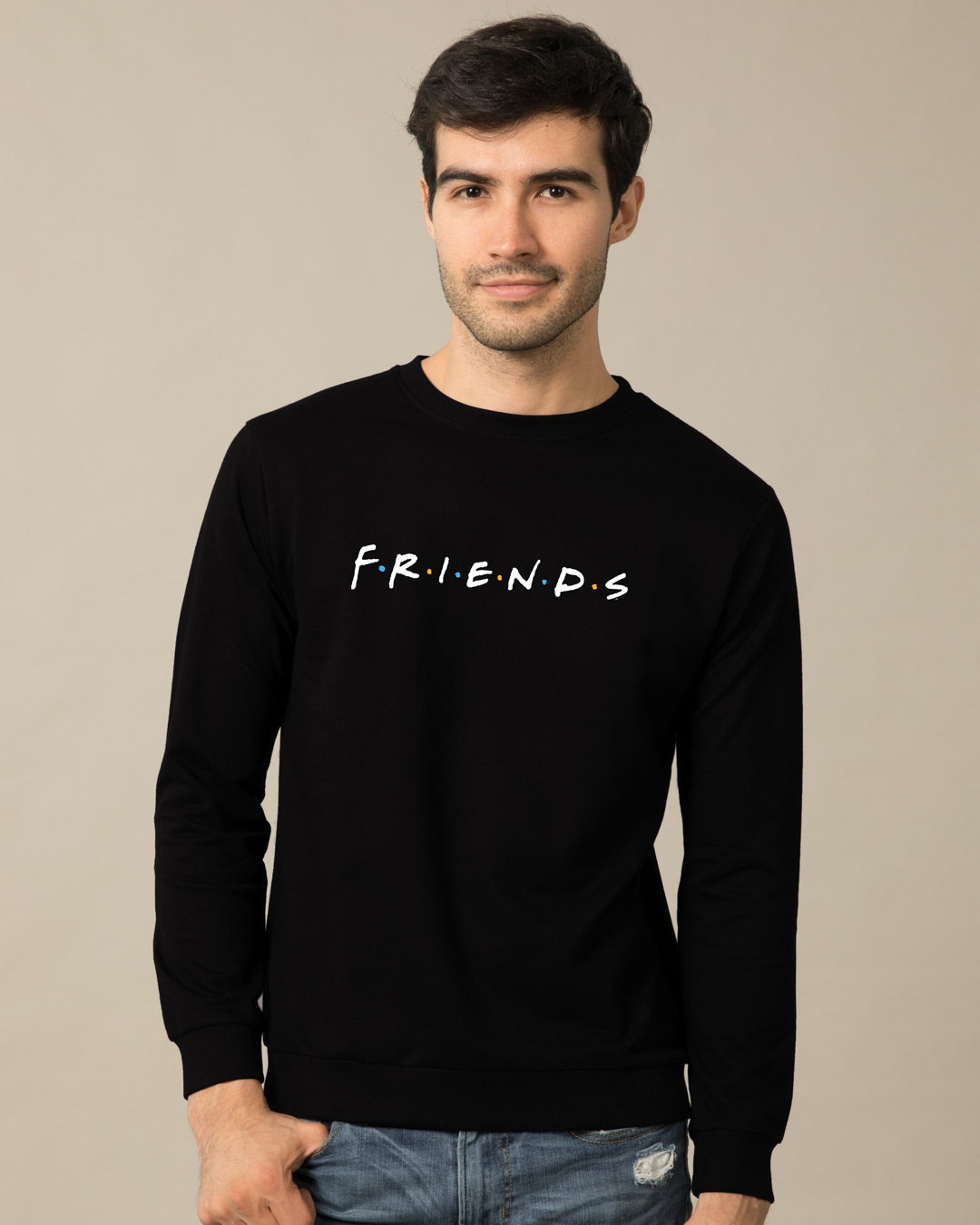 Friends on sale logo sweater