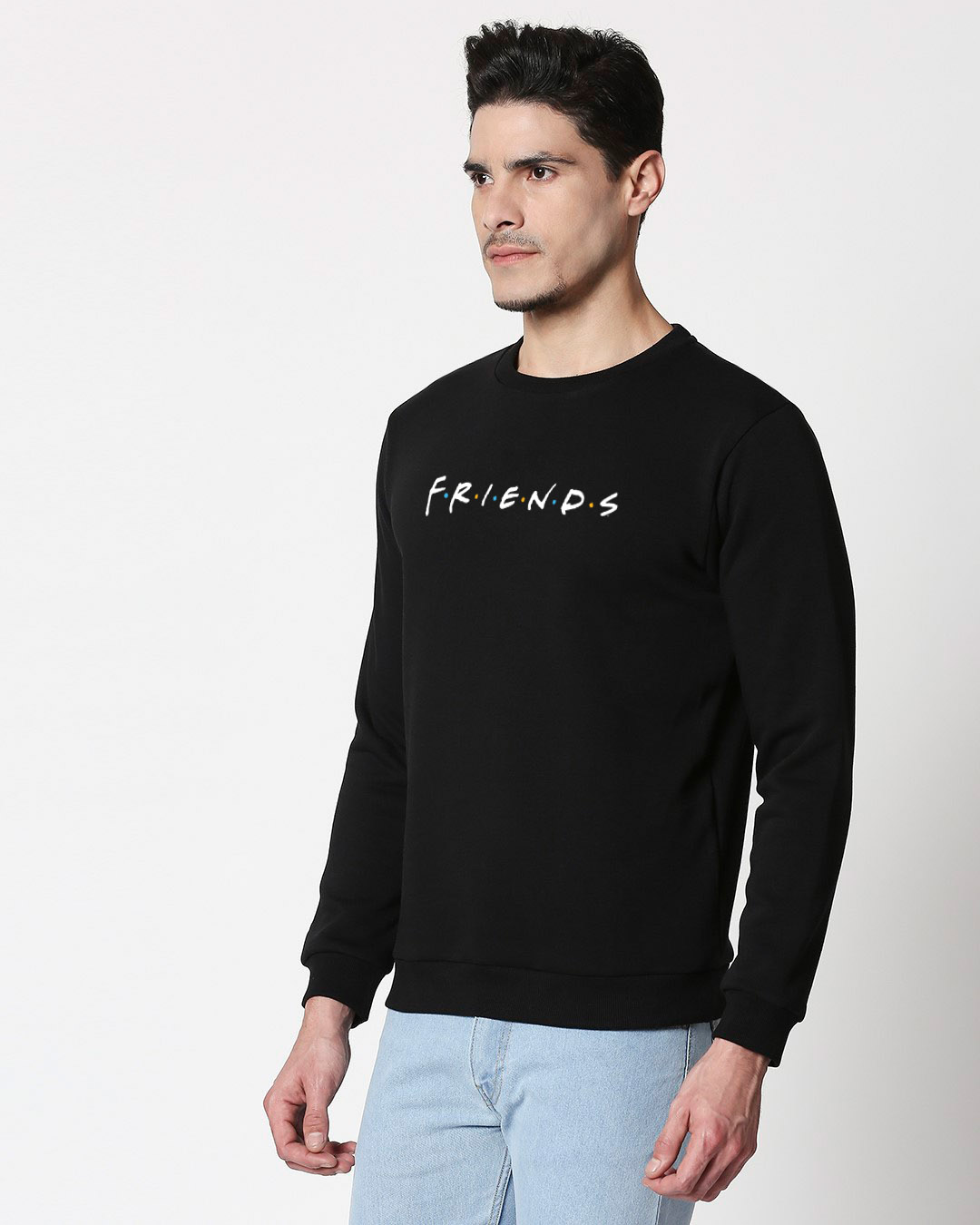Shop Friends Logo Fleece Sweatshirt-Back
