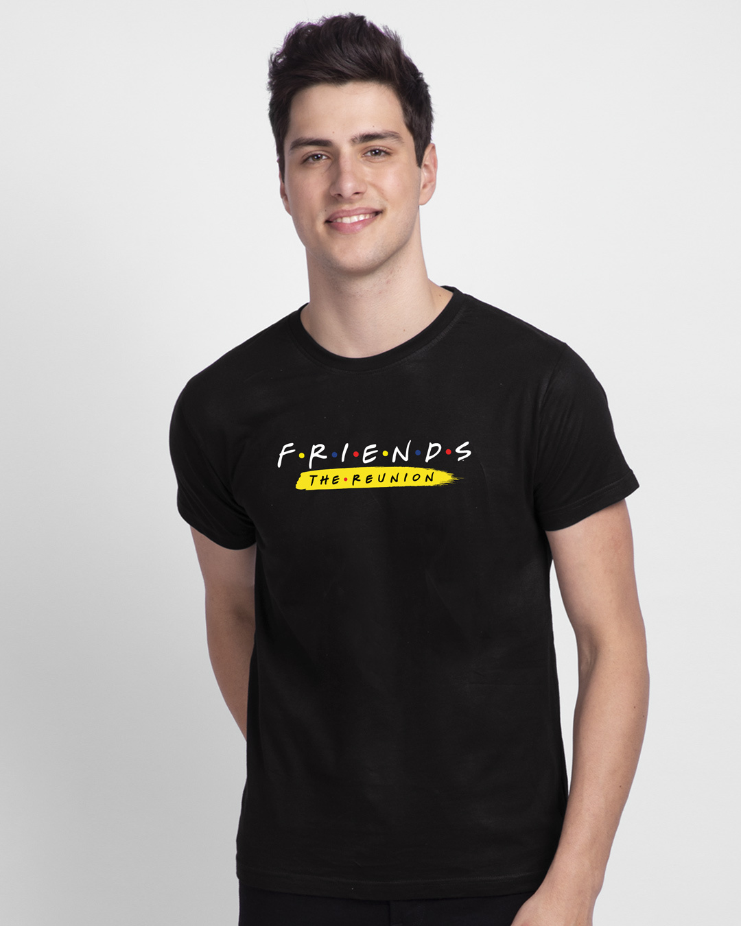 Shop Friends Reunion Half Sleeve T-Shirt-Back