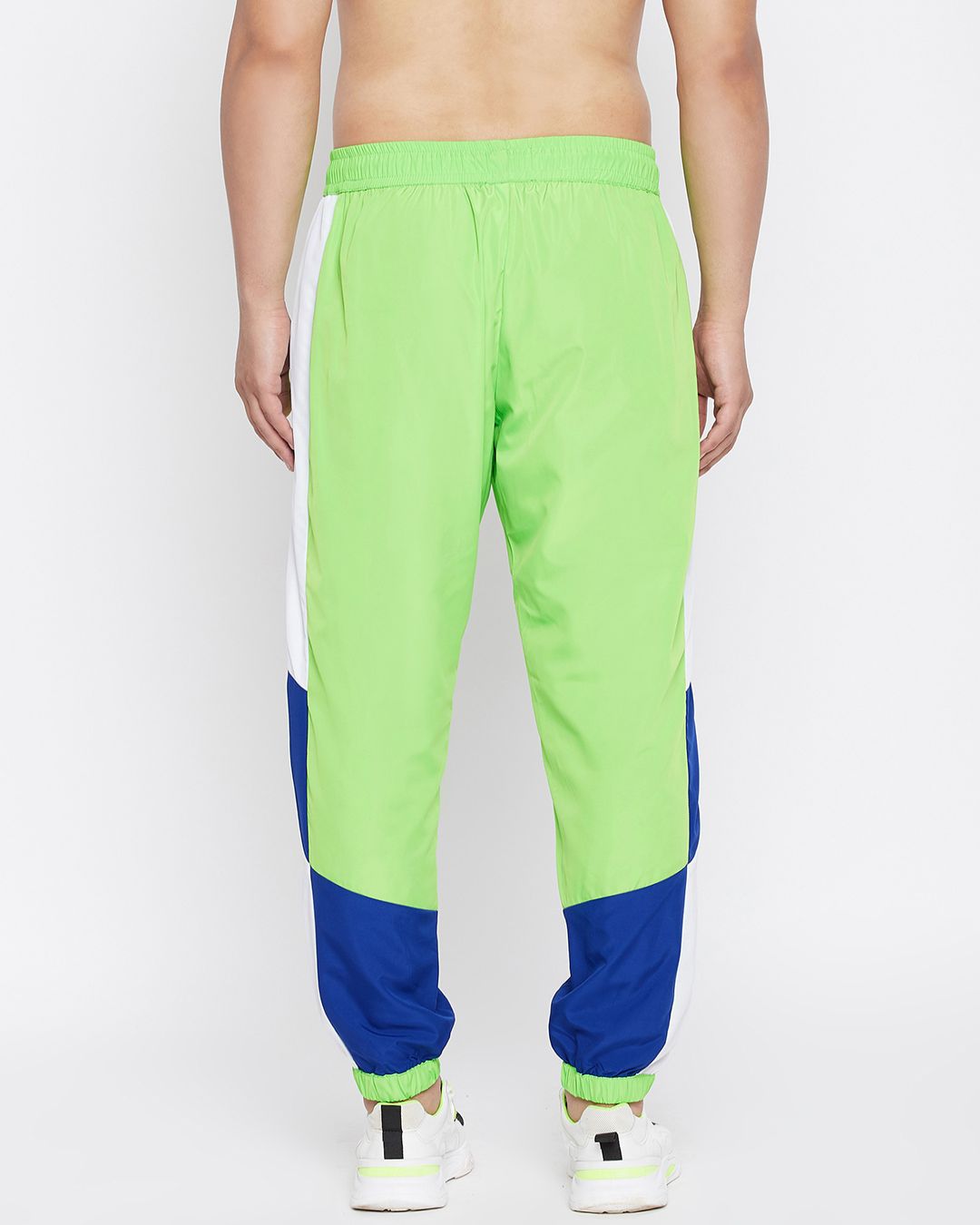Shop Men's Multicolor Relaxed Fit Track Pants-Back