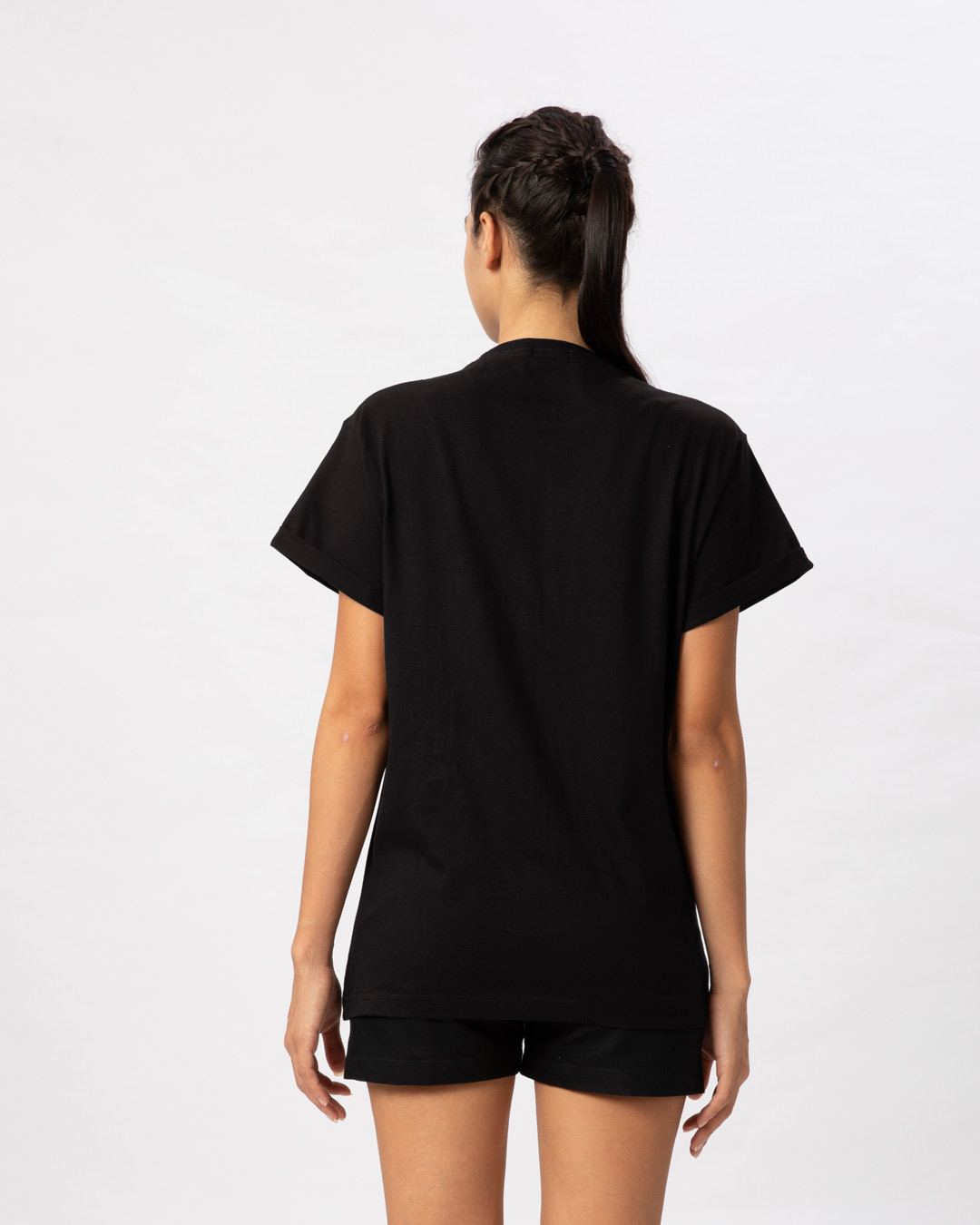 Shop Gaane Baja Boyfriend T-Shirt-Back