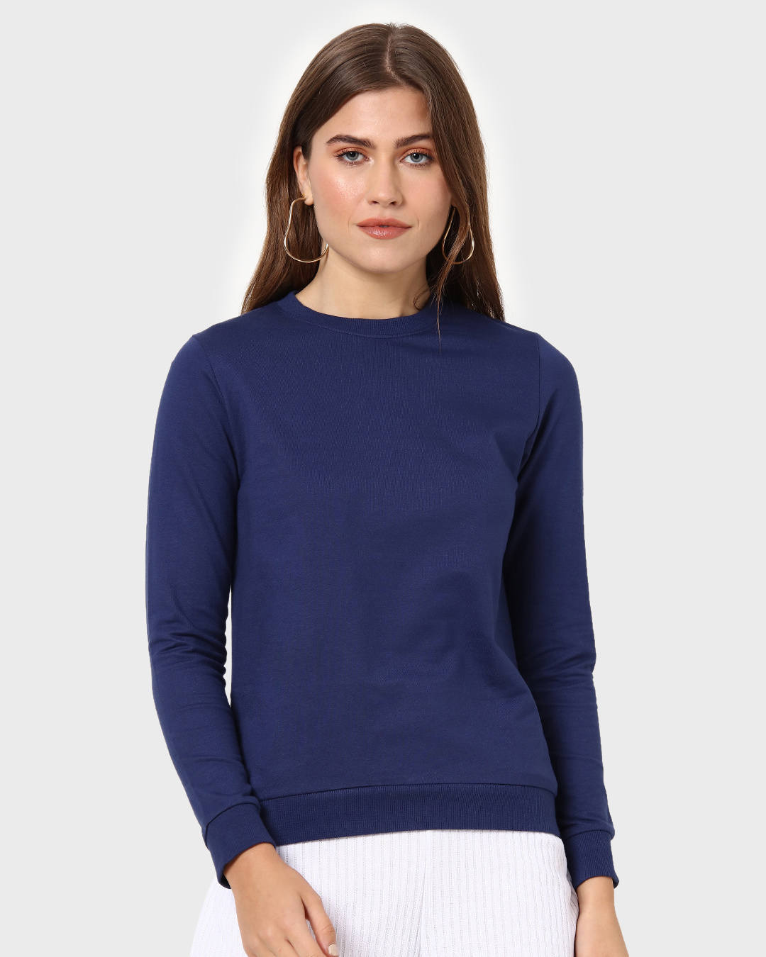 Shop Women's Galaxy Blue Sweater-Back