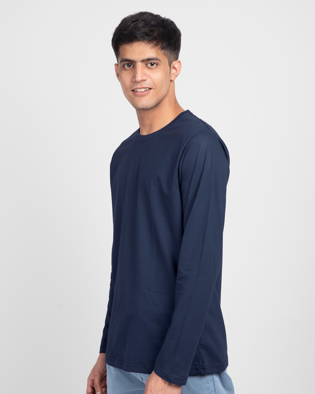 Shop Galaxy Blue Full Sleeve T-Shirt-Back