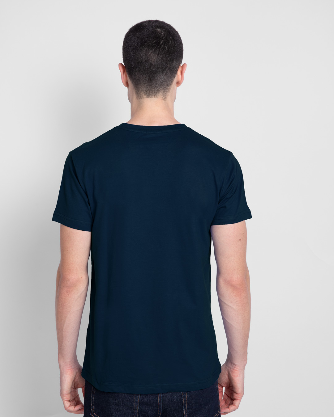 Shop Game Of Rasoda Half Sleeve T-Shirt Navy Blue-Back