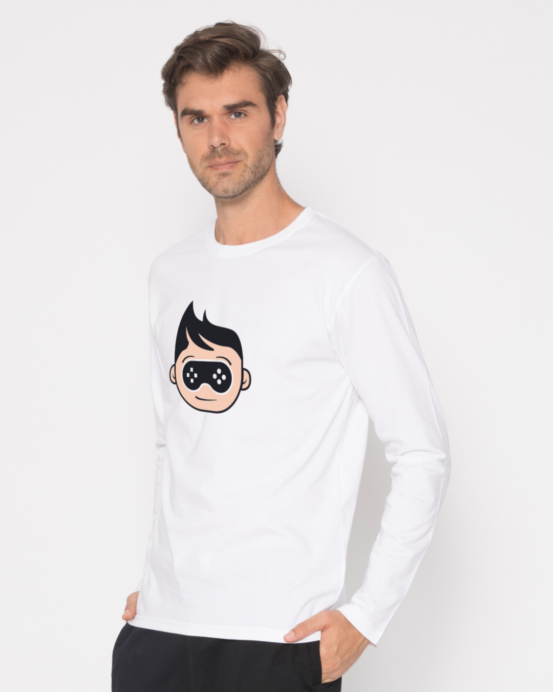 Shop Gameboy Full Sleeve T-Shirt-Back