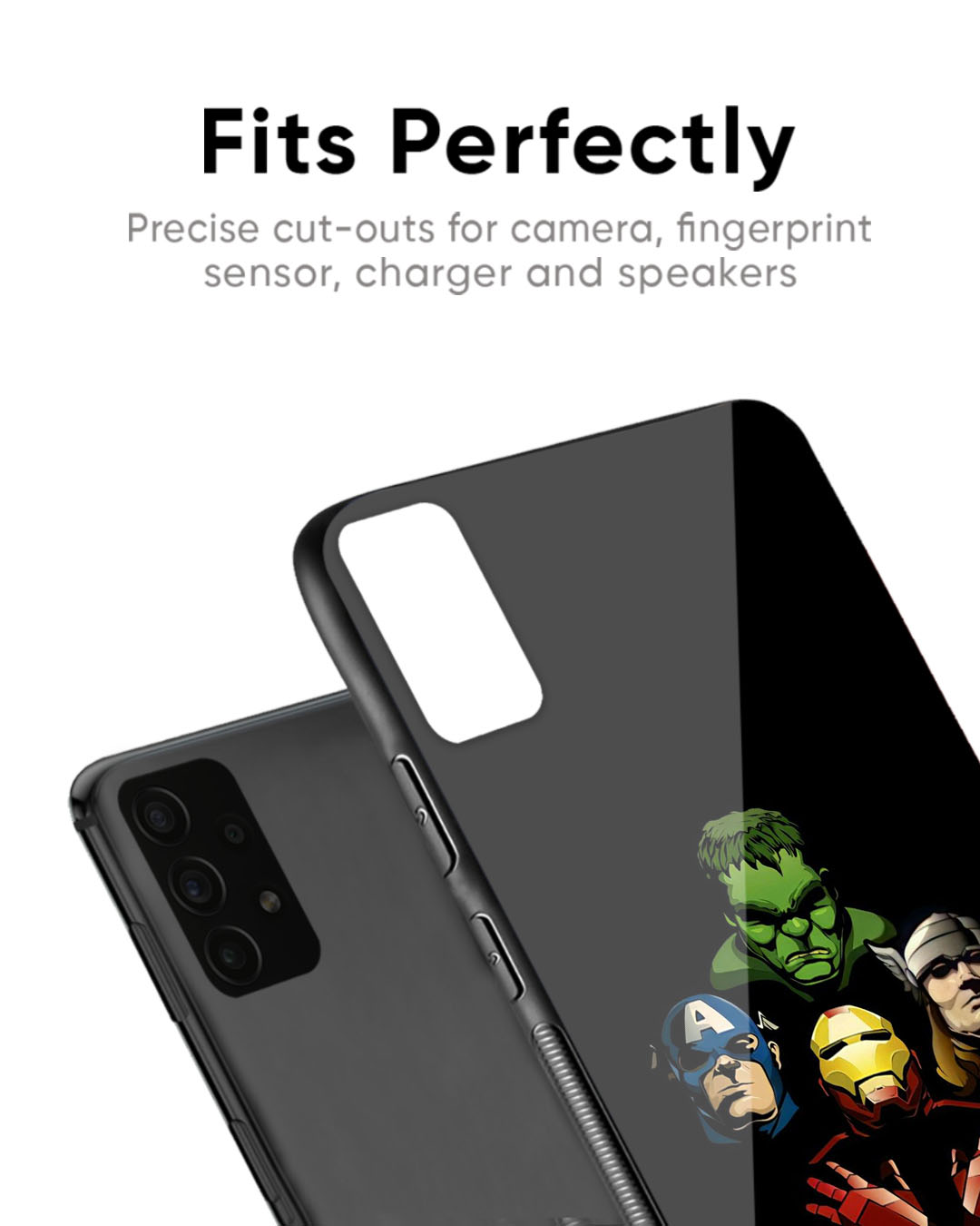 Shop Gang Of Heroes Premium Glass Case for OnePlus Nord 2 5G (Shock Proof, Scratch Resistant)-Back