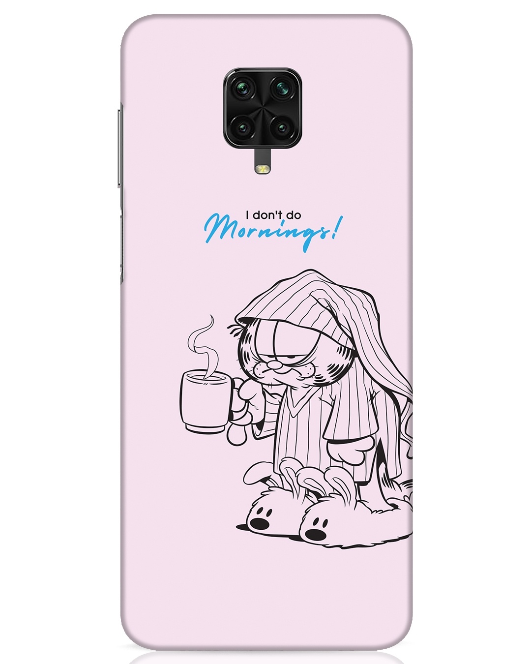 Buy Garfield Morning Designer Hard Cover For Xiaomi Poco M2 Pro Online In India At Bewakoof 8057