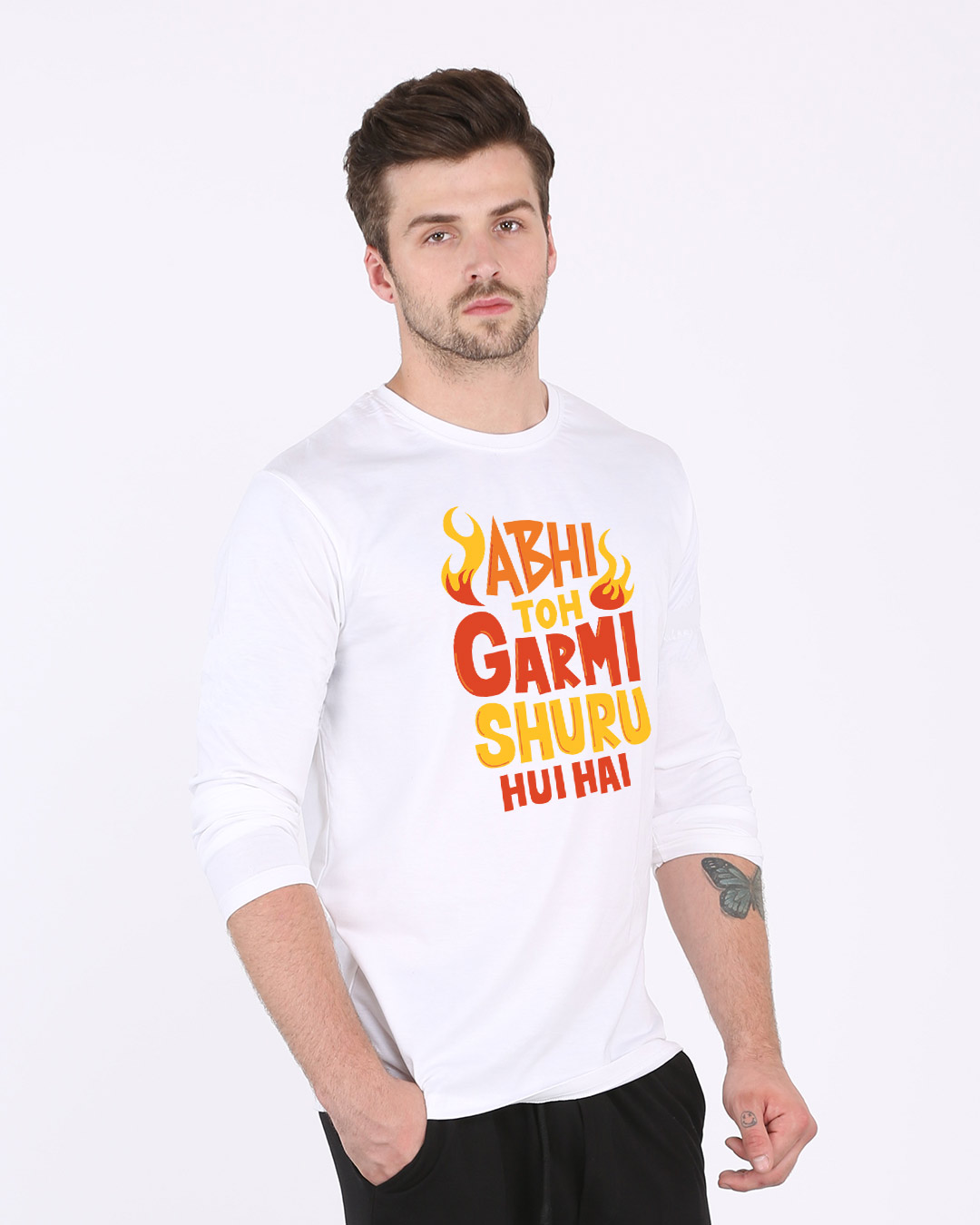 Shop Garmi Full Sleeve T-Shirt-Back
