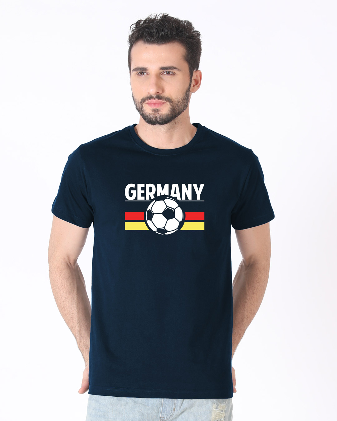 Shop Germany Half Sleeve T-Shirt-Back