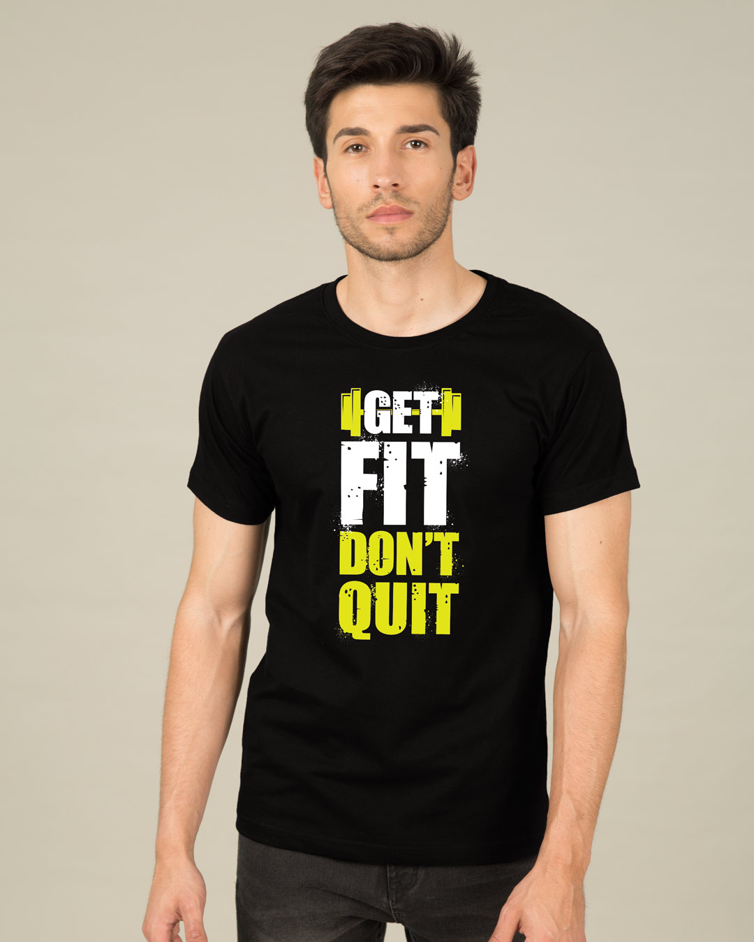 Shop Get Fit Half Sleeve T-Shirt-Back