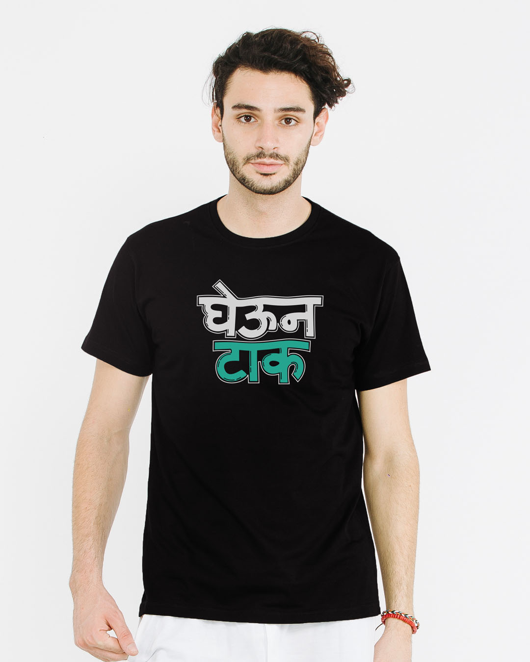 Shop Ghevun Tak Half Sleeve T-Shirt-Back